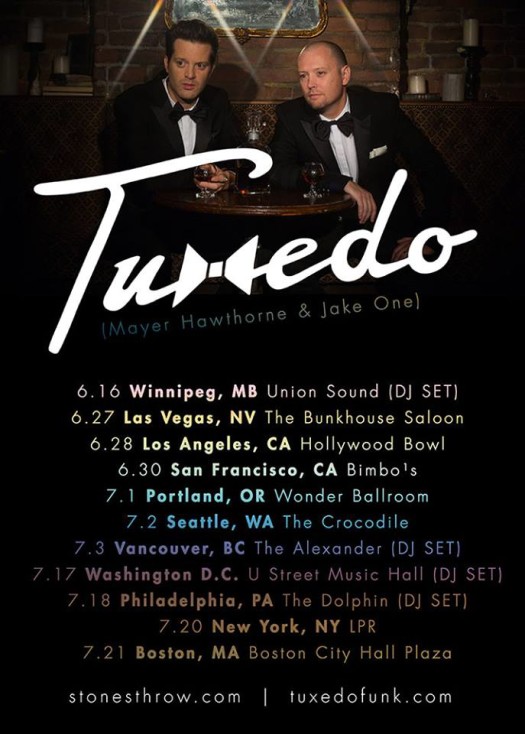 Tuxedo on Tour! Mayer Hawthorne Official Site